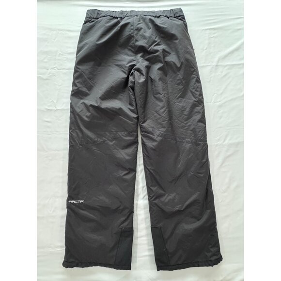 Arctix Snow Pants Mens Large Black Lined Filled Ski Outerwear Snowboarding - Picture 2 of 11
